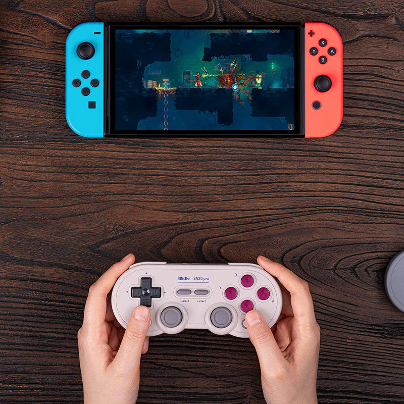 8BitDo SN30 Pro Bluetooth Gamepad - Hall Effect Joystick (80GQ)
