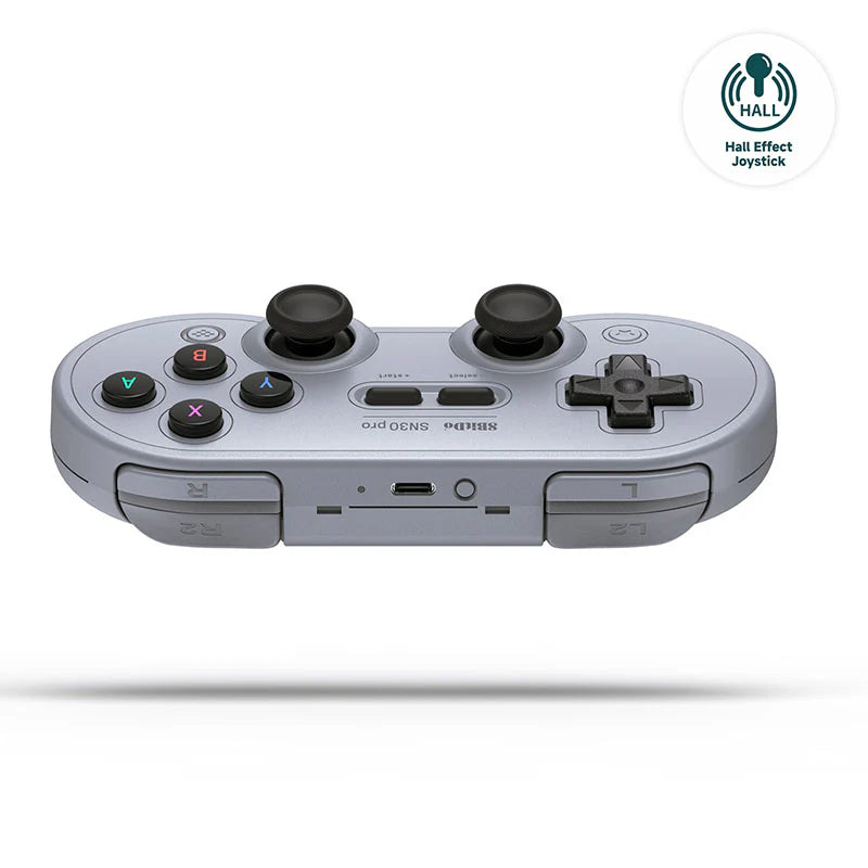 8BitDo SN30 Pro Bluetooth Gamepad - Hall Effect Joystick (80GQ)