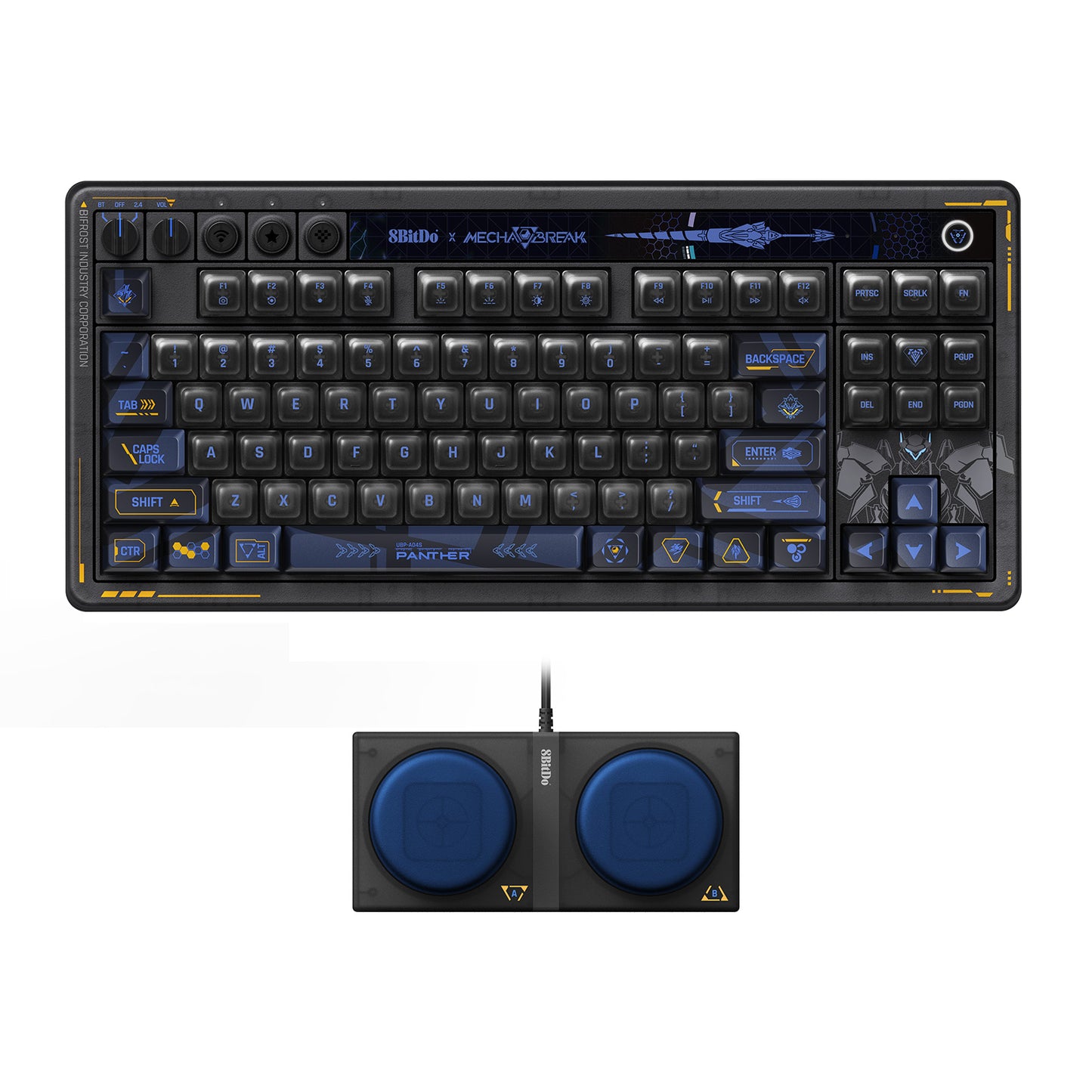 8BitDo Retro 87 Mechanical Keyboard - Mecha BREAK