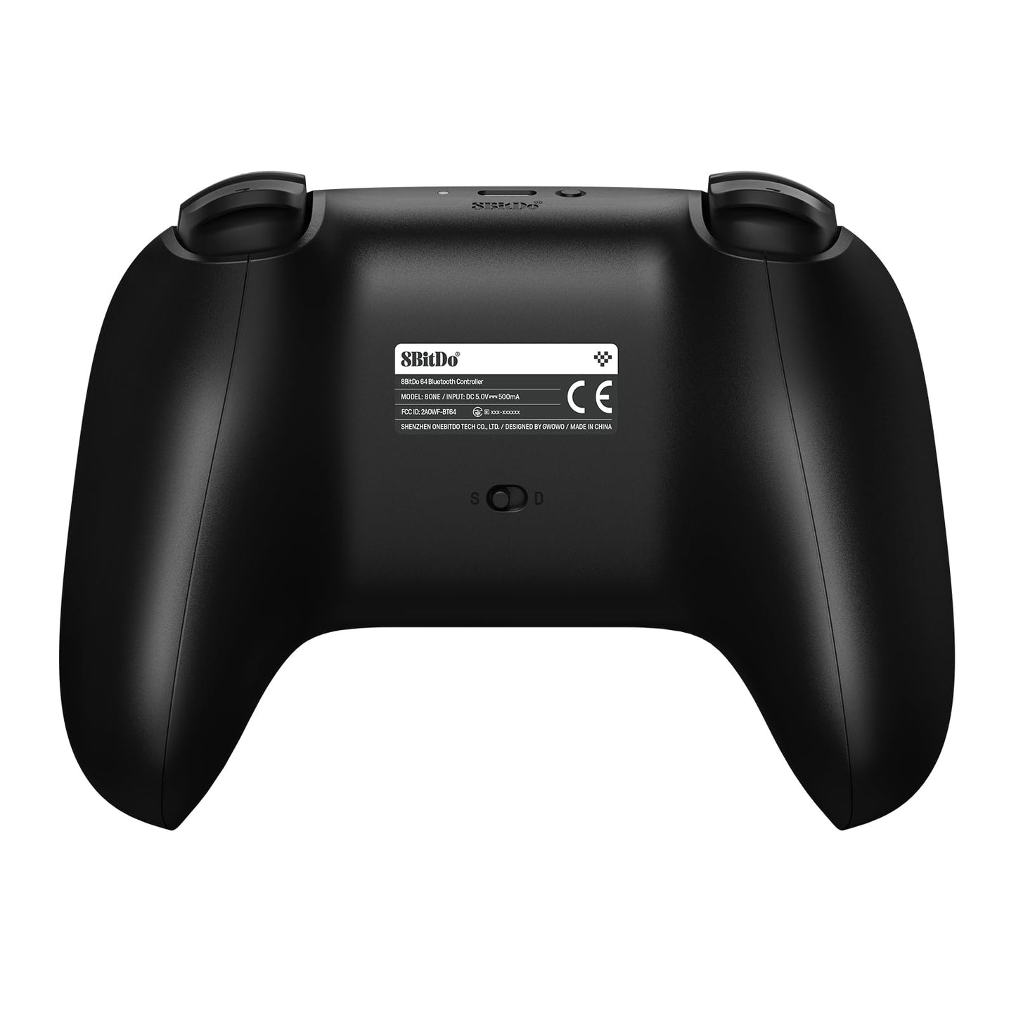 8Bitdo 64 Bluetooth Controller for Analogue 3D, Switch, Windows, and Android (80NE)