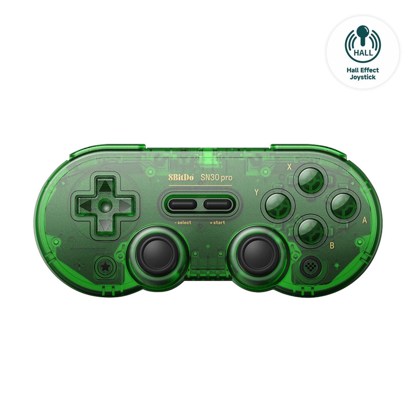 8BitDo SN30 Pro Bluetooth Gamepad - Hall Effect Joystick (80GQ)