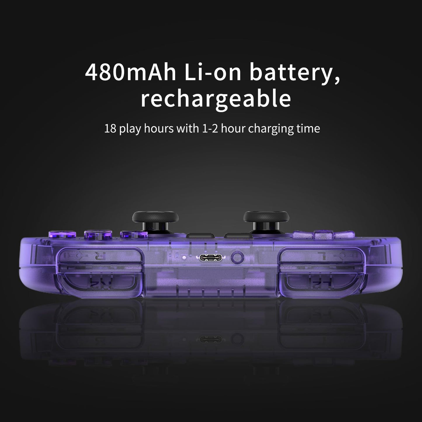 8BitDo SN30 Pro Bluetooth Gamepad - Hall Effect Joystick (80GQ)