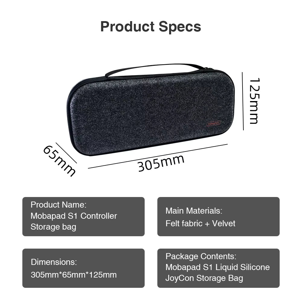 MOBAPAD H3 Storage bag for S1‑HD