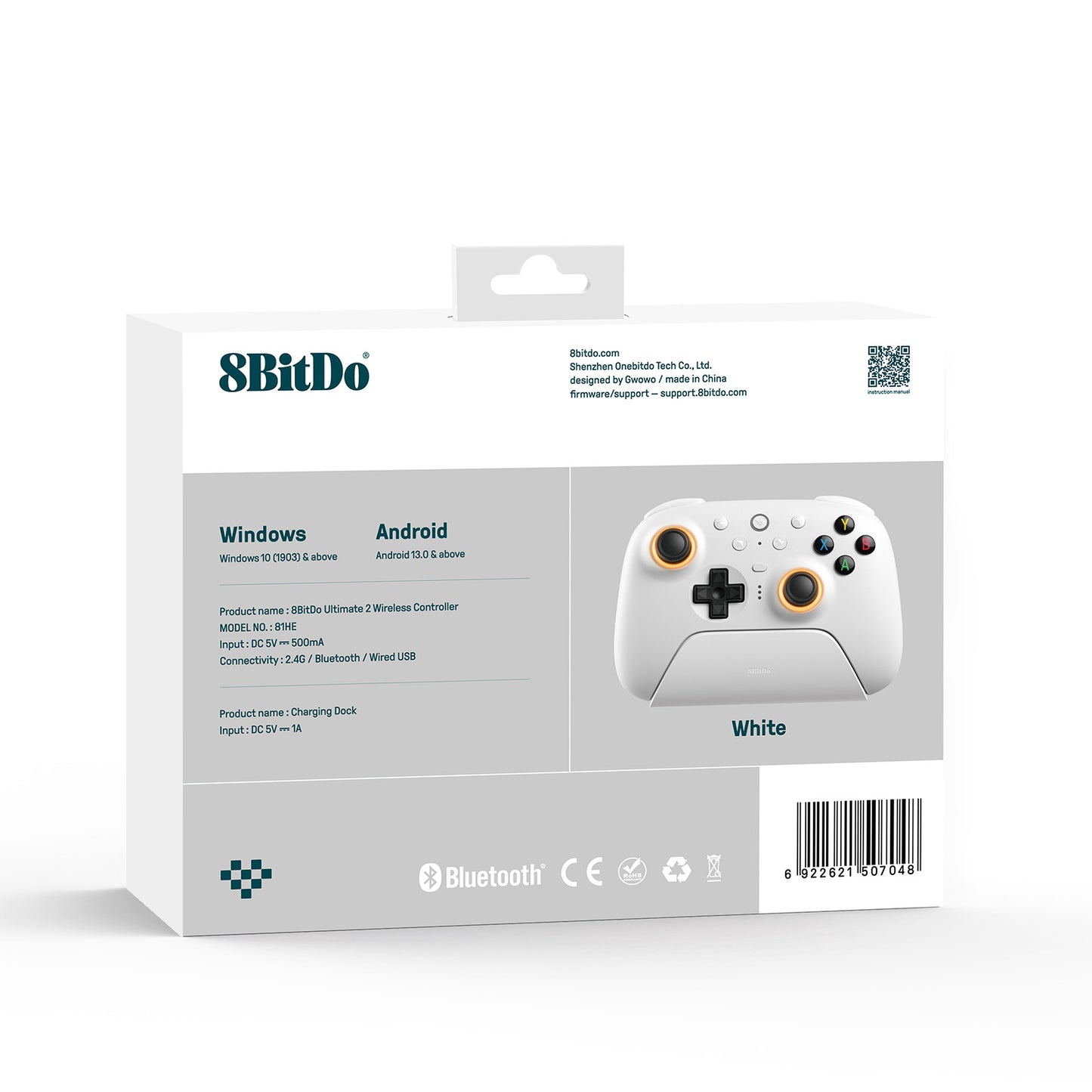 8BitDo Ultimate 2 Wireless 2.4G Controller (81HE)