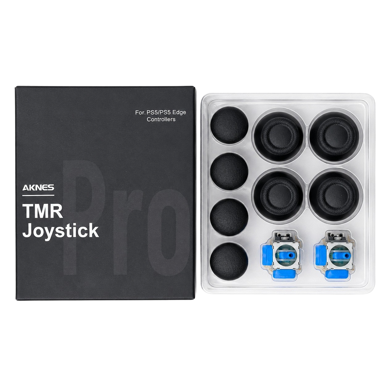 AKNES HallPi V6 TMR Joysticks with Cap Set for PS5/PS5 Edge/ PS4 - 2 S