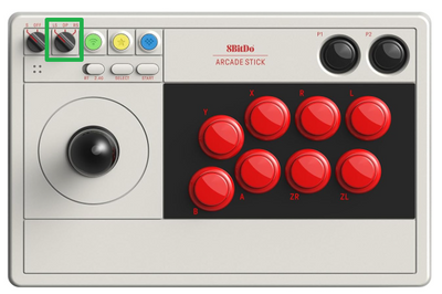 5. What is the Control Stick Switch and what does it do?