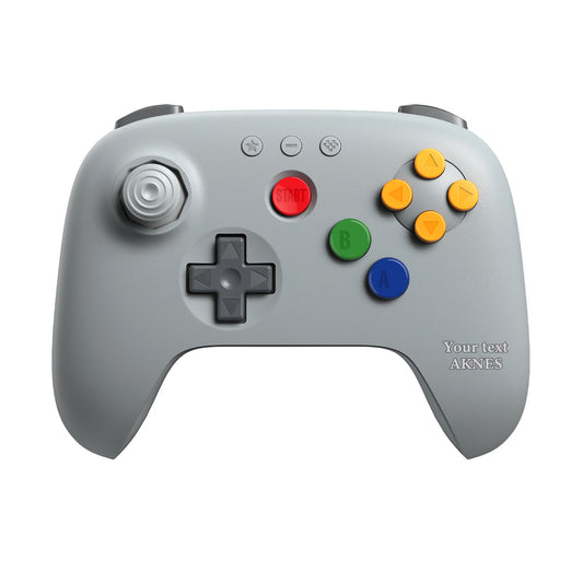 8Bitdo 64 Bluetooth Controller with Custom Laser Engraving