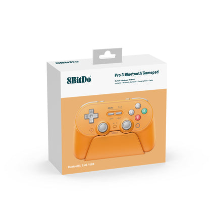 8BitDo Pro 3 Bluetooth Gamepad (80GQ)