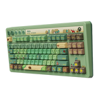 8BitDo Retro 87 Mechanical Keyboard - Forest Wonder