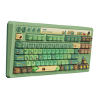 8BitDo Retro 87 Mechanical Keyboard - Forest Wonder