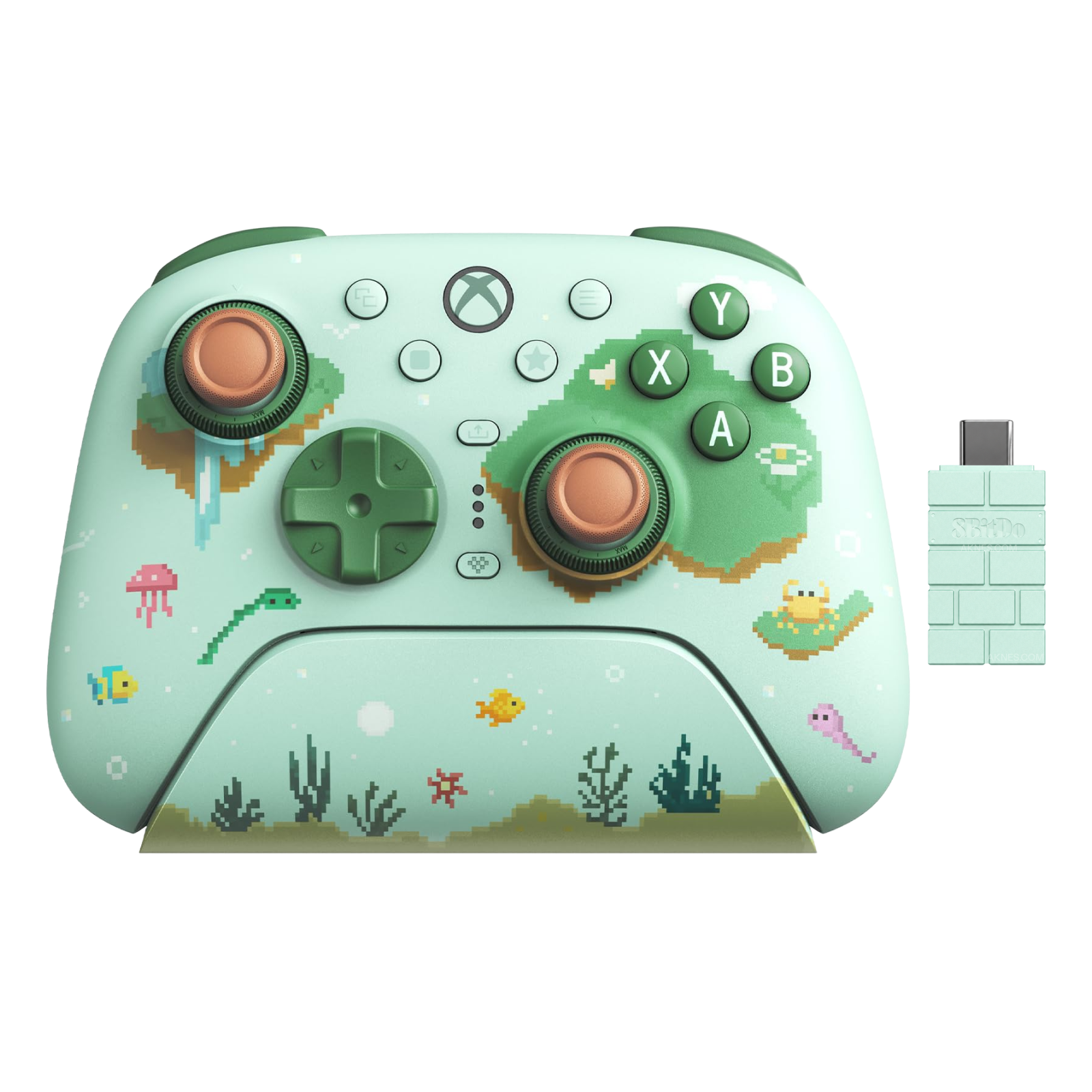 8BitDo Ultimate 3 Wireless Controller for Xbox - Lavender Dusk/Mossy Lagoon (81HJ)