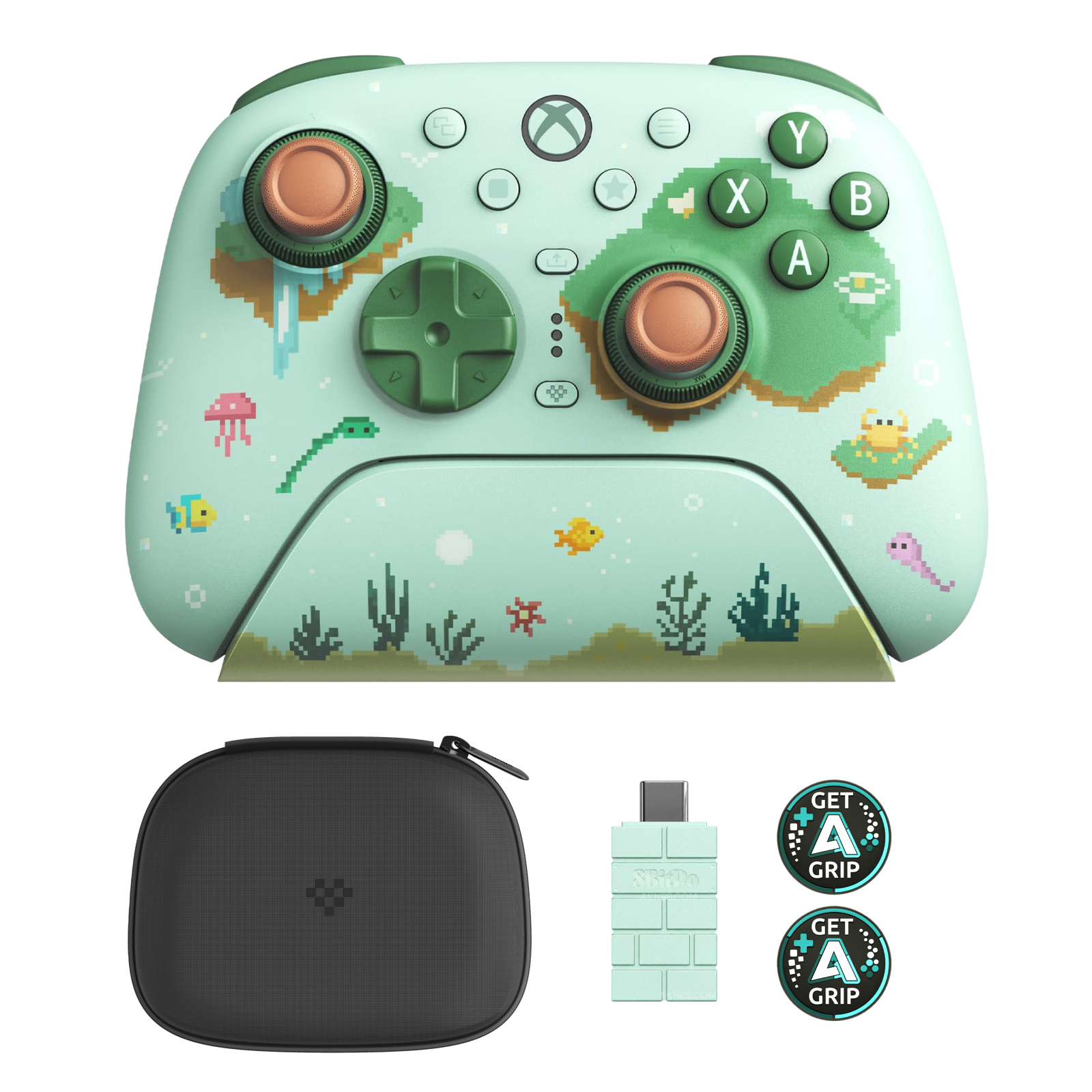 8BitDo Ultimate 3 Wireless Controller for Xbox - Lavender Dusk/Mossy Lagoon (81HJ)