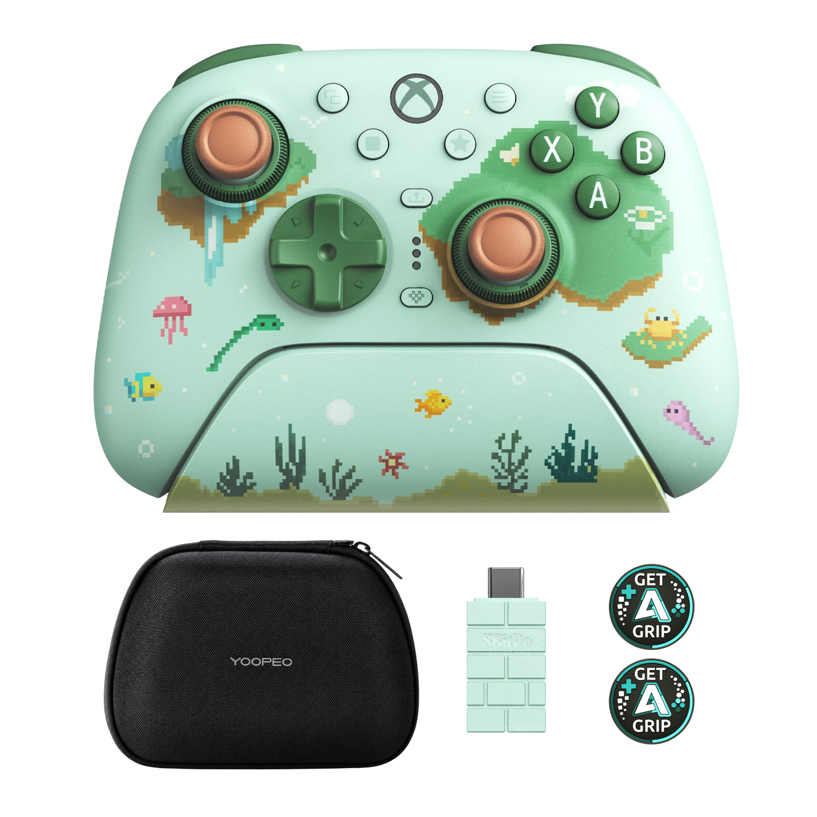 8BitDo Ultimate 3 Wireless Controller for Xbox - Lavender Dusk/Mossy Lagoon (81HJ)