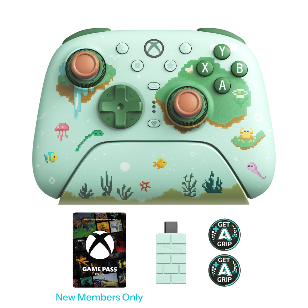8BitDo Ultimate 3 Wireless Controller for Xbox - Lavender Dusk/Mossy Lagoon (81HJ)