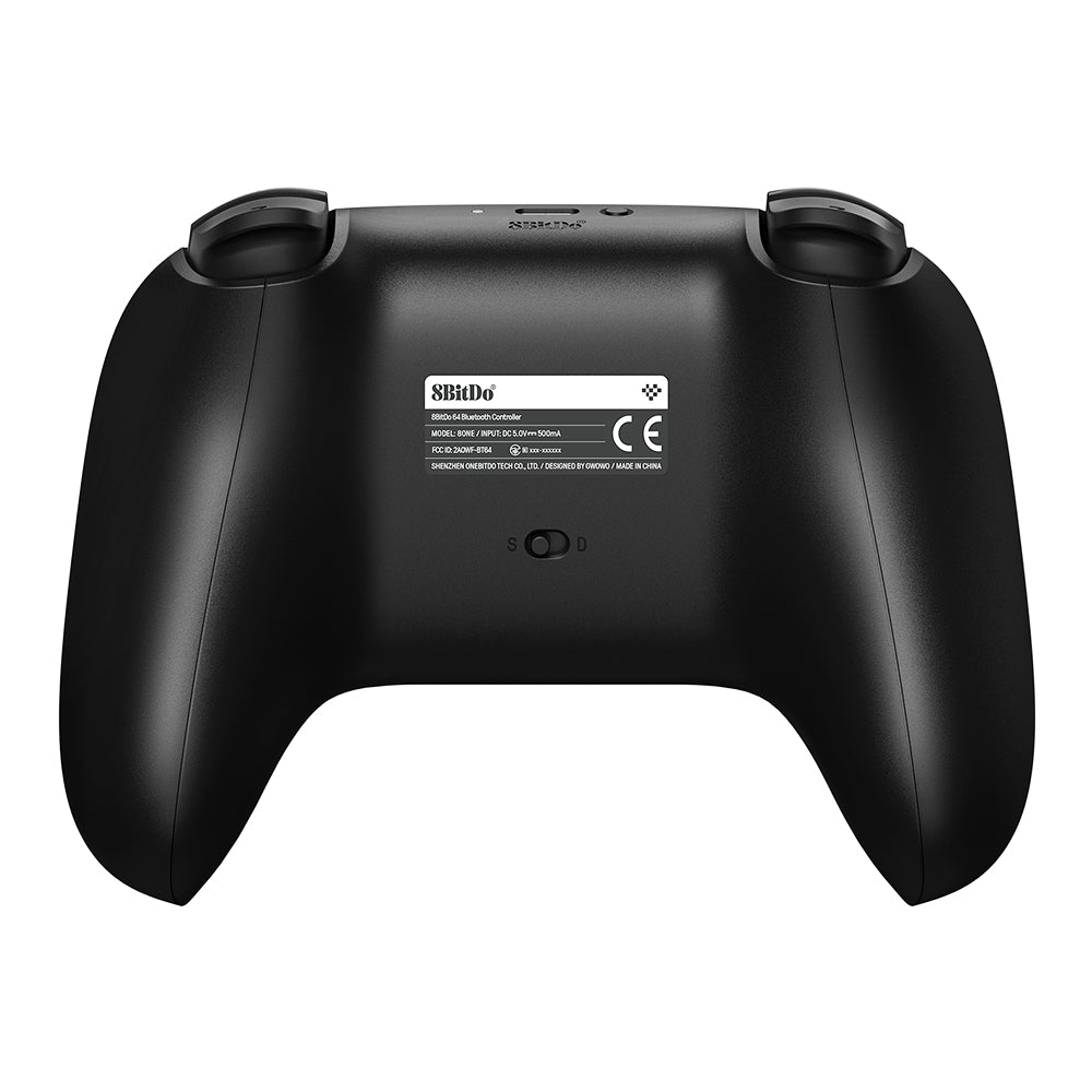 8Bitdo 64 Bluetooth Controller for Analogue 3D, Switch, Windows, and Android (80NE)