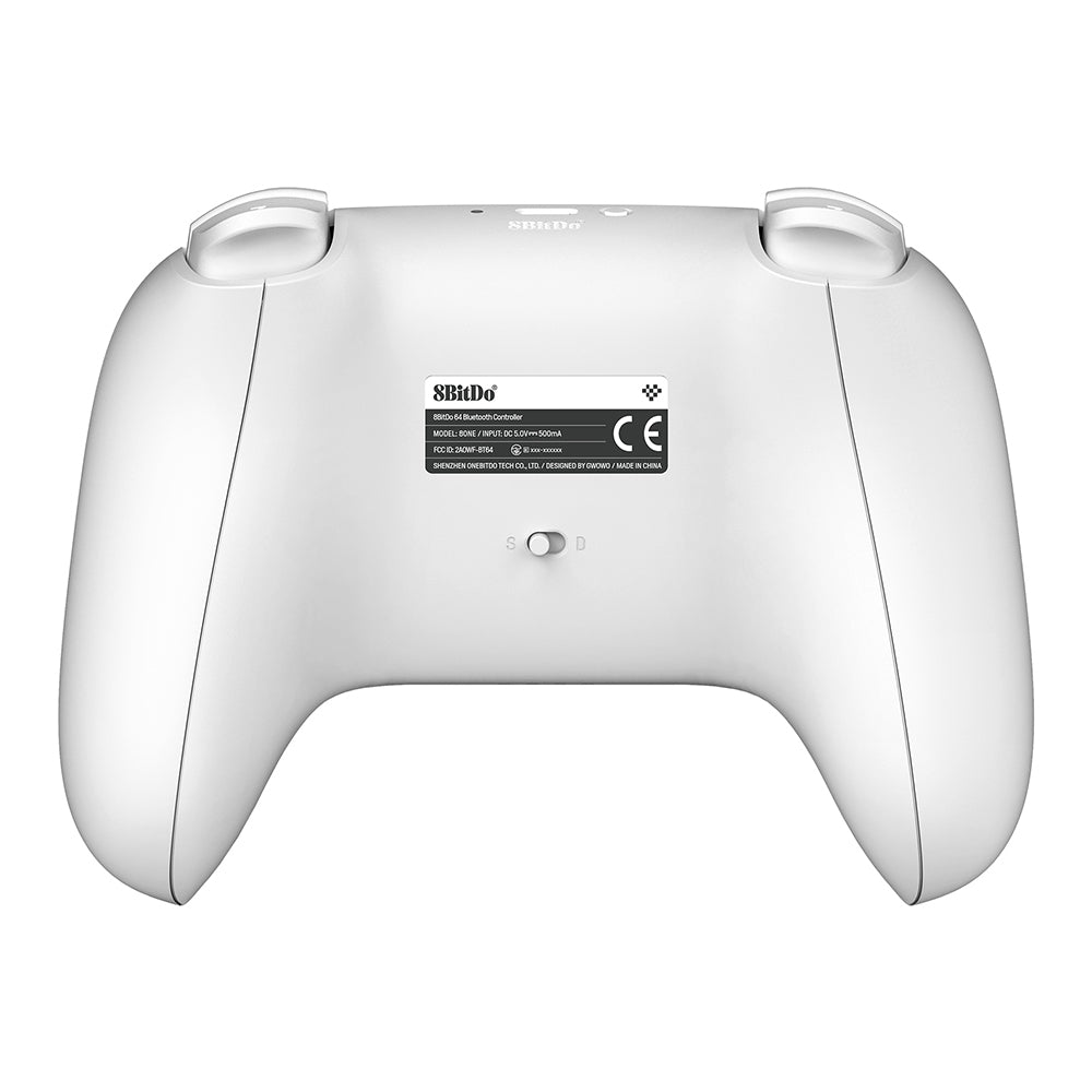 8Bitdo 64 Bluetooth Controller for Analogue 3D, Switch, Windows, and Android (80NE)