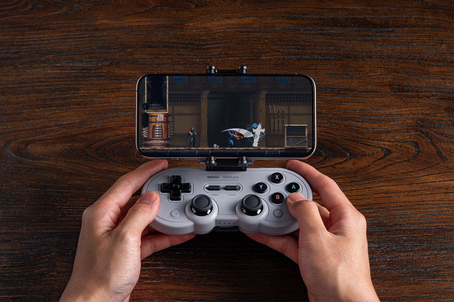 8BitDo Mobile Clip for SN30 Pro Controller (87CF)