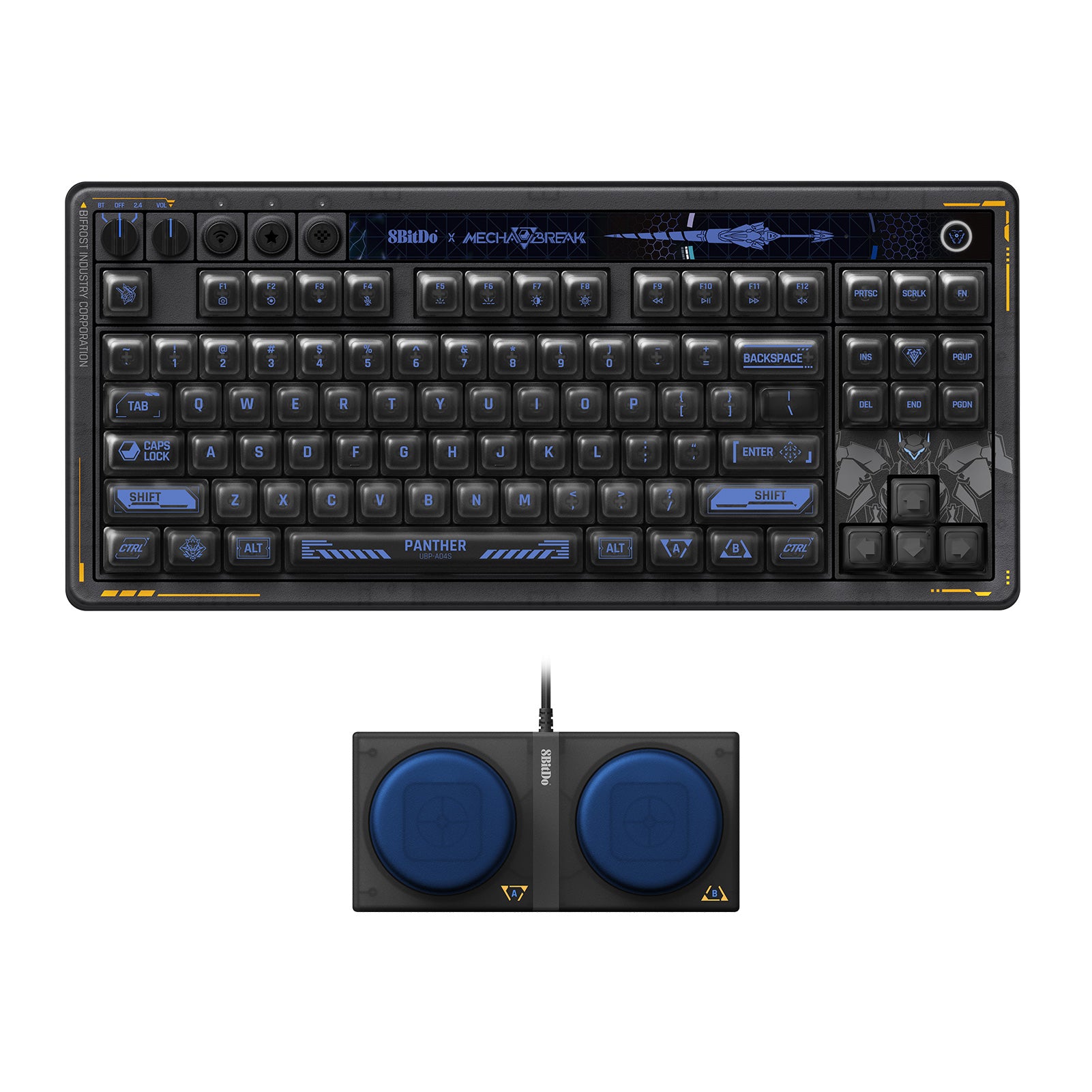 8BitDo Retro 87 Mechanical Keyboard - Mecha BREAK