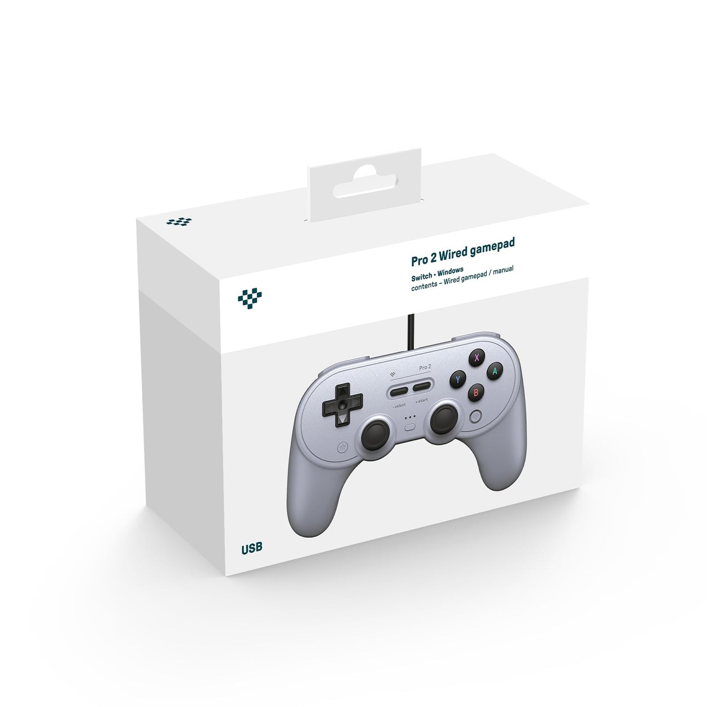 8BitDo Pro 2 Wired Controller for Switch, Windows, Steam Deck & Raspberry Pi (G Glassic Edition)