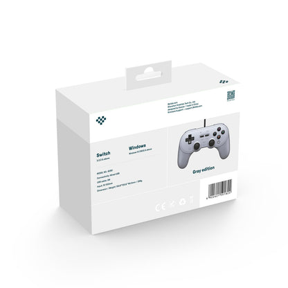 8BitDo Pro 2 Wired Controller for Switch, Windows, Steam Deck & Raspberry Pi (G Glassic Edition)