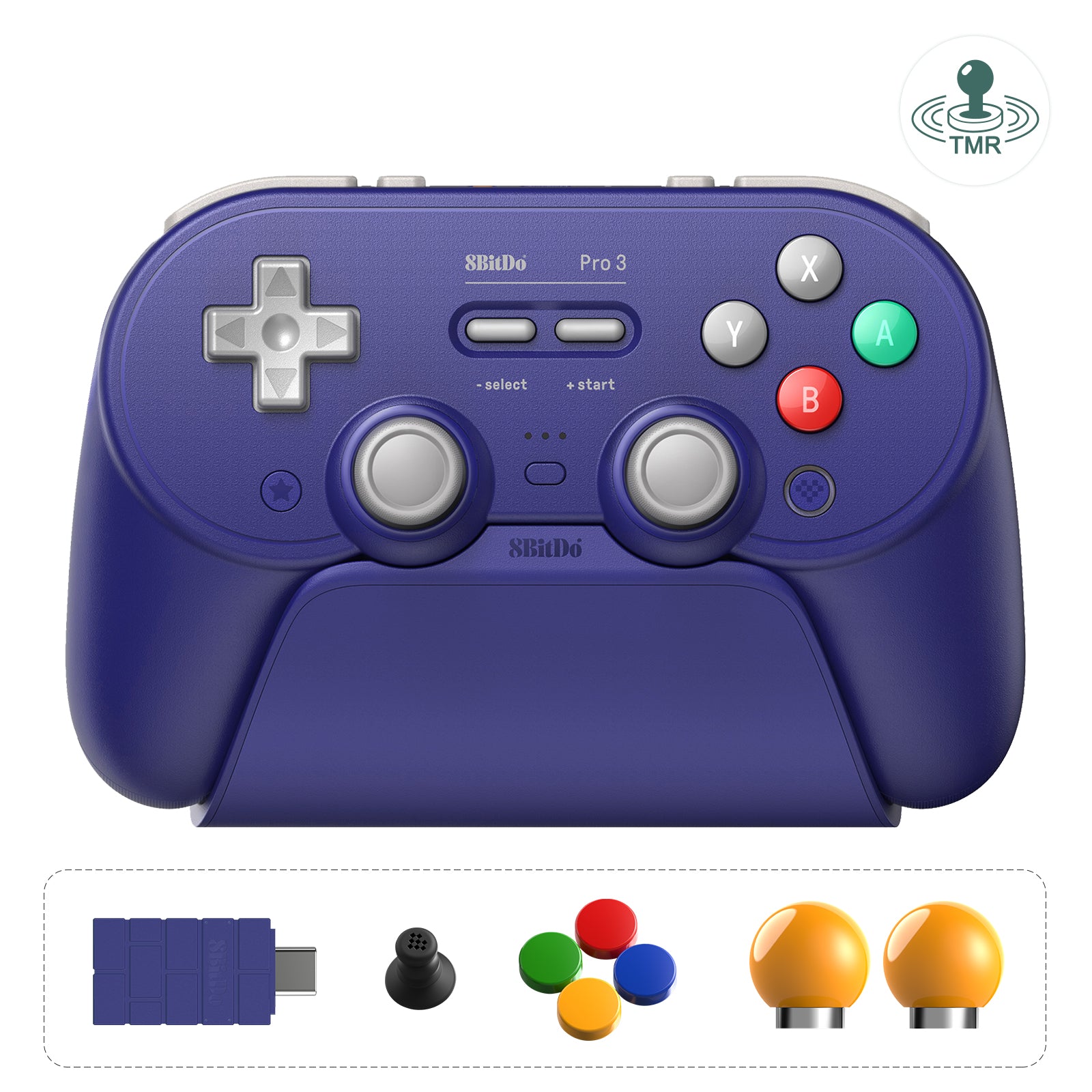 8BitDo Pro 3 Bluetooth Gamepad (80GQ)