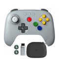 8BitDo 64 2.4G Wireless Controller Travel Bundle (88BE)