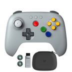 8BitDo 64 2.4G Wireless Controller Travel Bundle (88BE)
