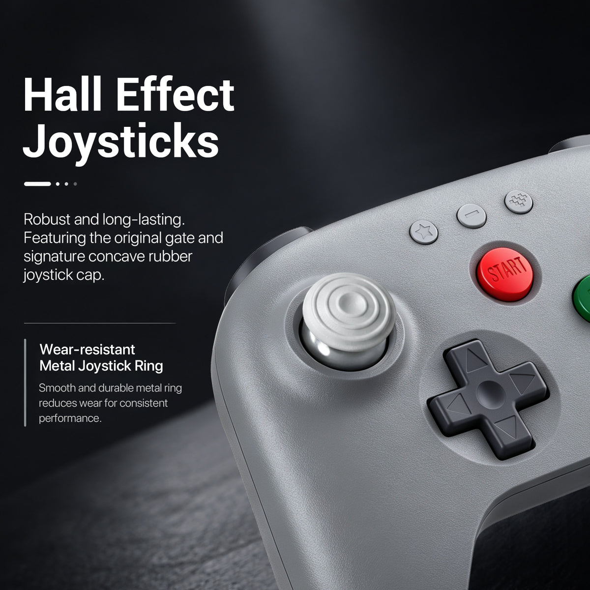 8Bitdo 64 Bluetooth Controller for Analogue 3D, Switch, Windows, and Android (80NE)