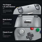 8Bitdo 64 Bluetooth Controller for Analogue 3D, Switch, Windows, and Android (80NE)