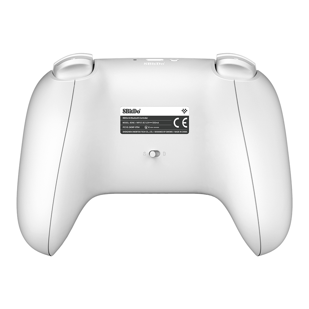 8Bitdo 64 Bluetooth Controller for Analogue 3D, Switch, Windows, and Android (80NE)