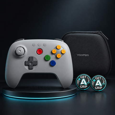 8BitDo 64 Bluetooth Controller Travel Bundle