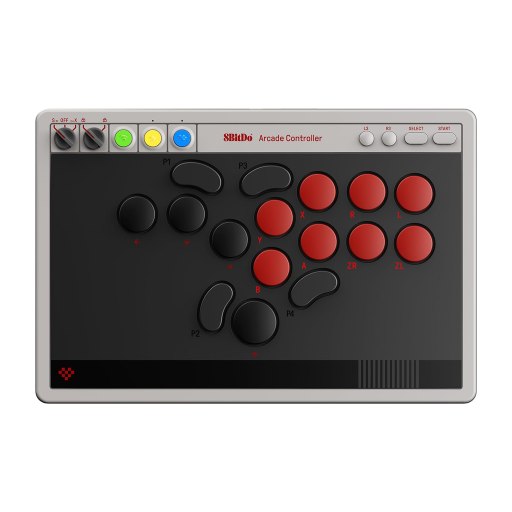 8BitDo All-Button Arcade Controller N Edition Front