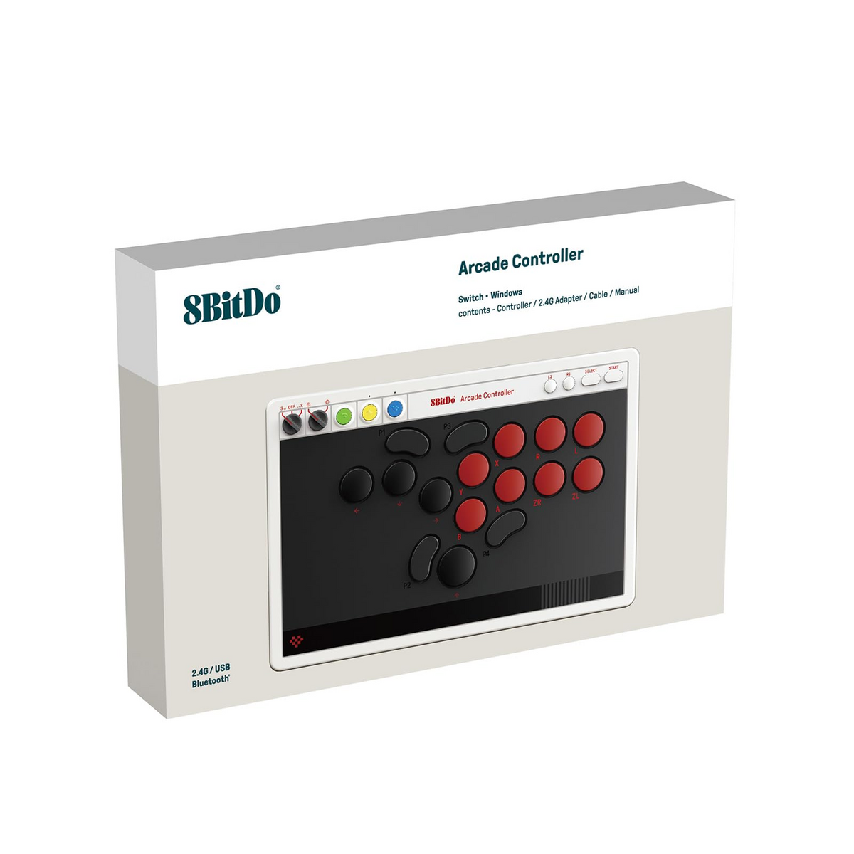 8BitDo All-Button Arcade Controller N Edition Pack