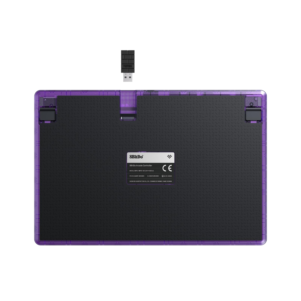 8BitDo All-Button Arcade Controller Signature Edition Back