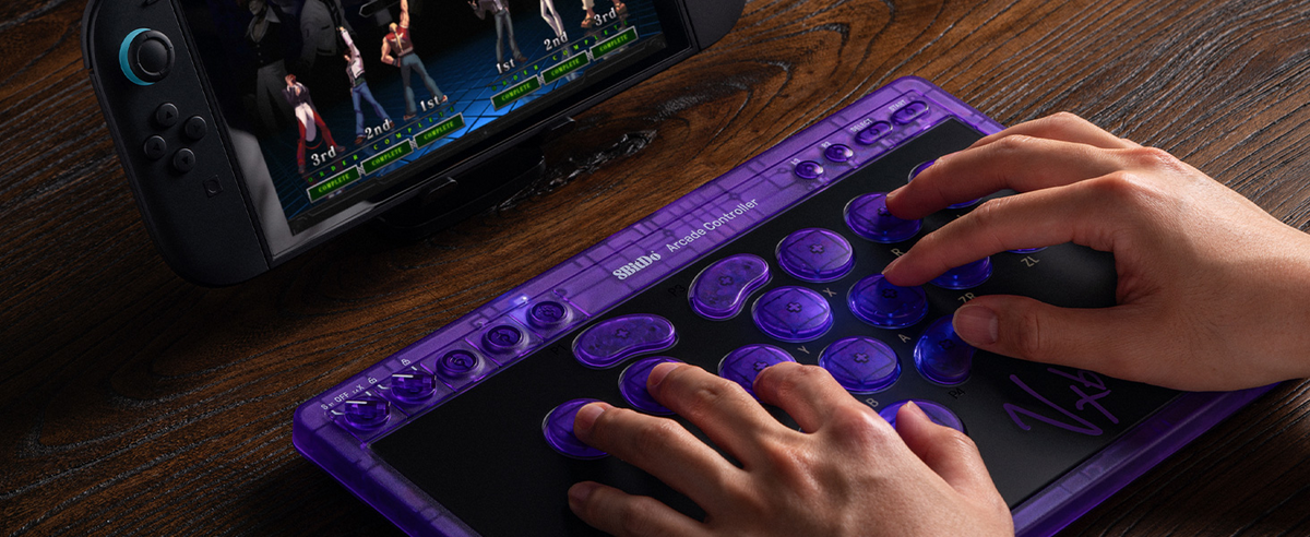 8BitDo All-Button Arcade Controller Signature Edition Details