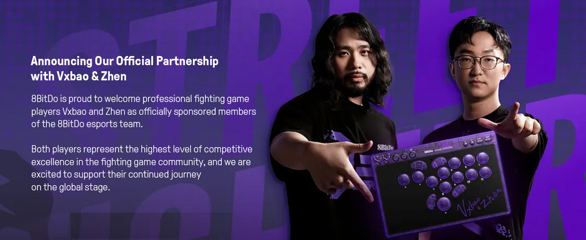 8BitDo All-Button Arcade Controller Signature Edition Details