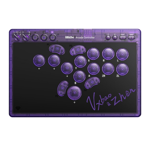 8BitDo All-Button Arcade Controller Signature Edition Front
