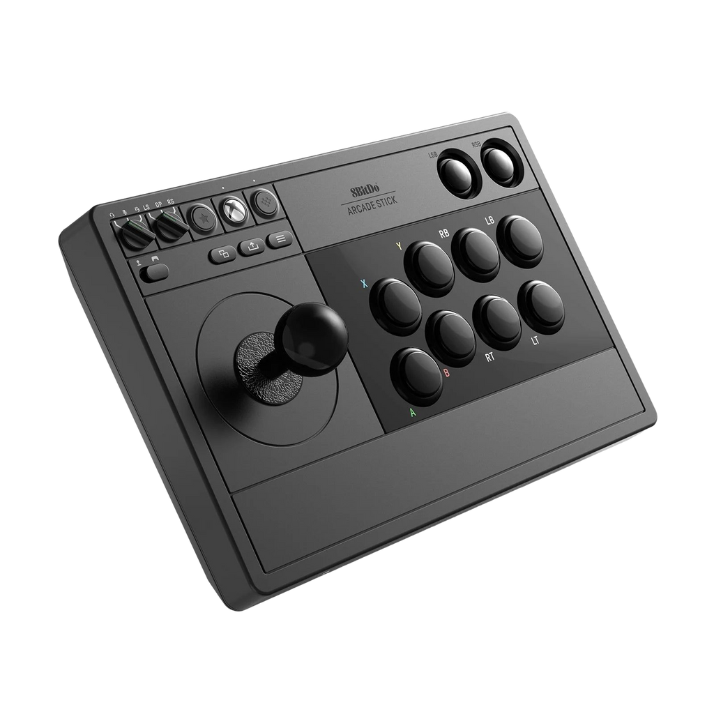 8BitDo Arcade Stick for Xbox Black Left Angle Side
