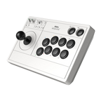 8BitDo Arcade Stick for Xbox White Right Angle Side
