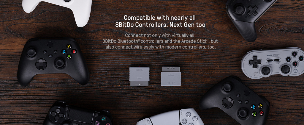 8BitDo Bluetooth Retro Receiver Detail