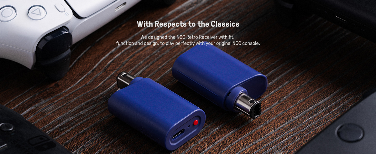 8BitDo Bluetooth Retro Receiver for NGC Detail