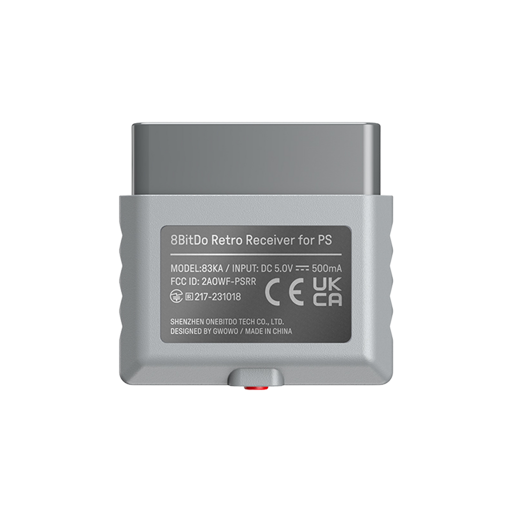 8BitDo Bluetooth Retro Receiver for PS Back