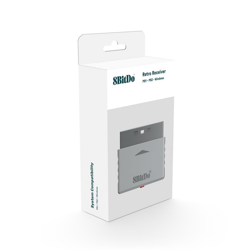 8BitDo Bluetooth Retro Receiver for PS Pack