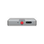 8BitDo Bluetooth Retro Receiver for PS Underside