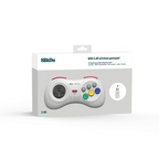8BitDo M30 2.4G Controller for Sega Genesis Mini White Pack