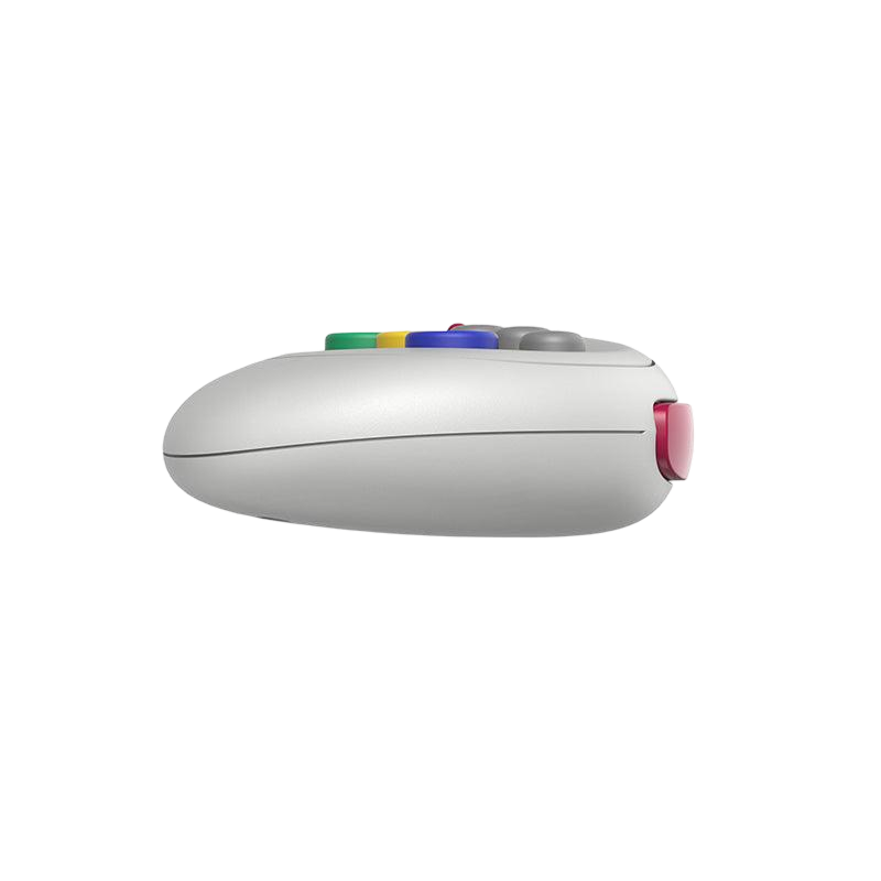 8BitDo M30 2.4G Controller for Sega Genesis Mini White Right Side
