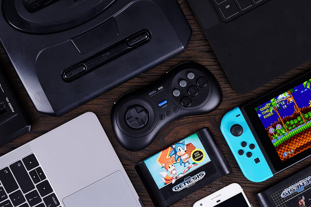 8BitDo M30 Bluetooth Controller Black Detail