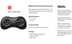 8BitDo M30 Bluetooth Controller White Detail
