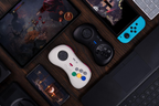 8BitDo M30 Bluetooth Controller White Detail