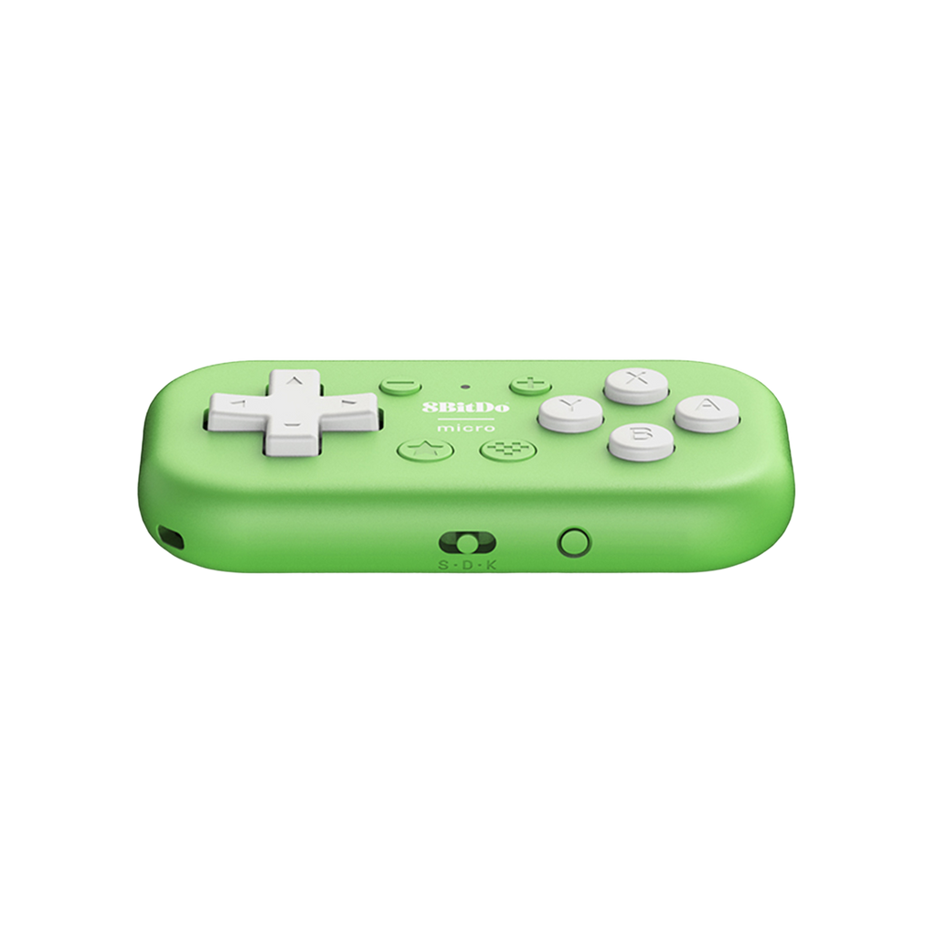8BitDo Mircro Bluetooth Gamepad Green Underside